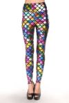 Rainbow Fish Scale Leggings